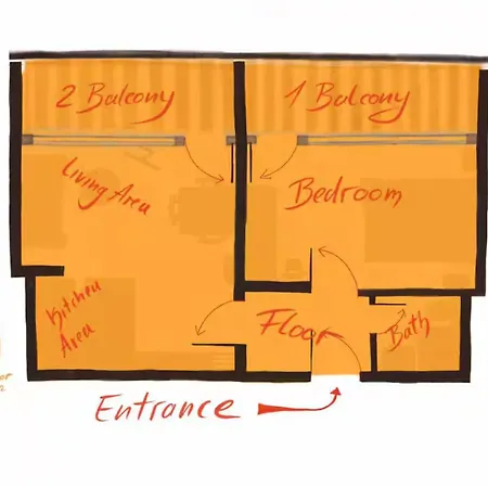 2 Ruhig Sonnig Strandnah Apartmán